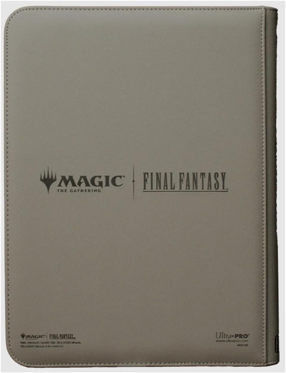 Ultra PRO - Final Fantasy x Universes Beyond Sephiroth (Wisnu Tan) 9-Pocket Premium Zippered PRO-Binder for Magic: The Gathering | TCG Card Collector Album, MTG Binder, Final Fantasy Card Binder
