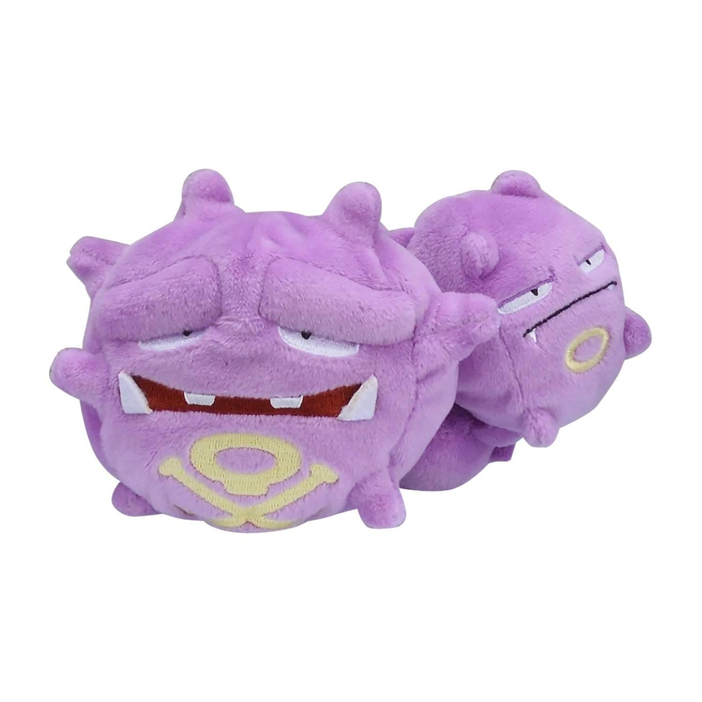 Pokemon Center: Weezing Sitting Cuties Plush, 6 Inch # 110 - Generation 1 - 6 In