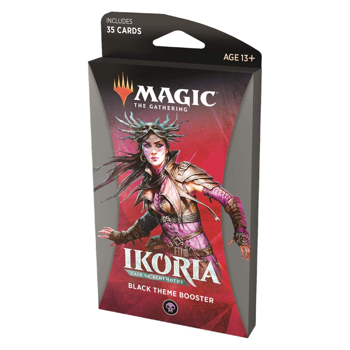 Magic The Gathering: Magic the Gathering: Ikoria: Lair of Behemoths - Theme Pack - Black (35 Cards)