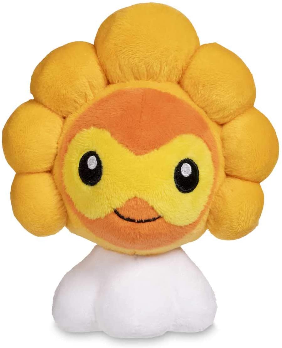 Pokemon Center: Sitting Cuties: Castform (Sunny Form) Plush # 351 - Generation 3 - 6 In