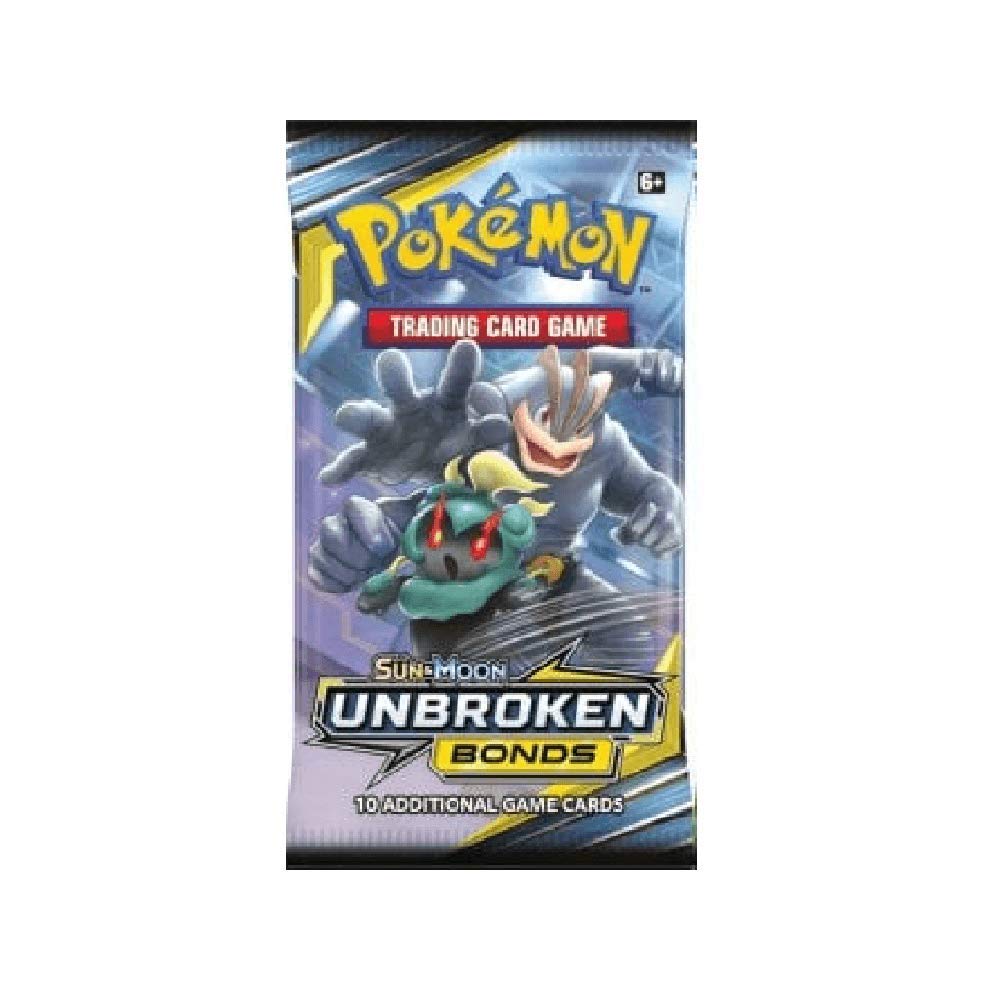 Pokemon 80547 Pokemon-Sun & Moon 10: Unbroken Bonds-Booster Packet