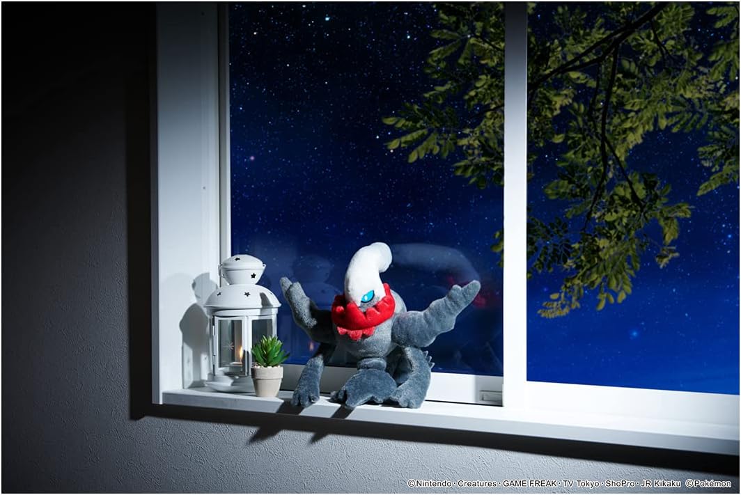 Pokemon Get Plush Toy, Darkrai, Height Approx. 8.7 inches (22 cm)