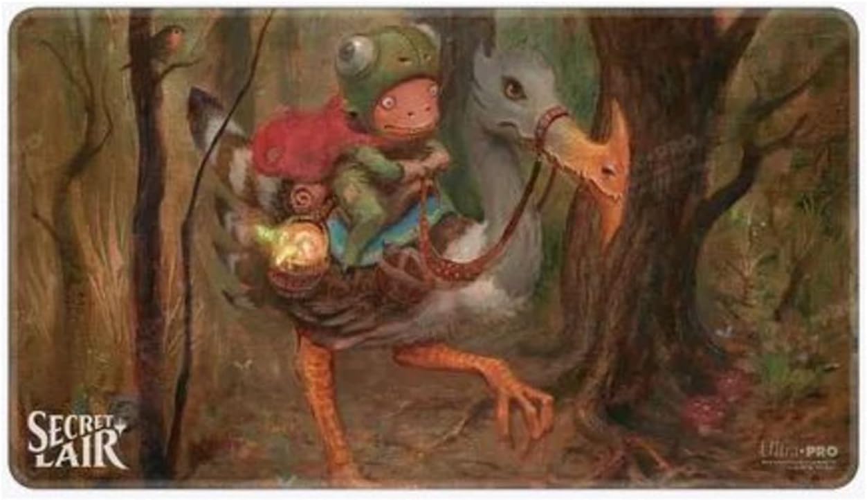 Magic the Gathering TCG: Secret Lair August 2022 Nils Hamm Artist Series - Tireless Tracker Holofoil Playmat V1