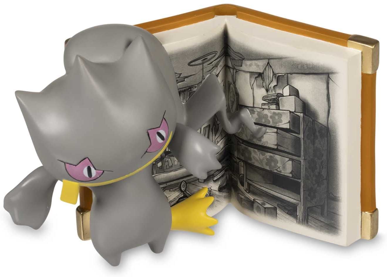 Pokemon Scary Stories Figure - Pokemon Center × Vic Lee - Story of Banette