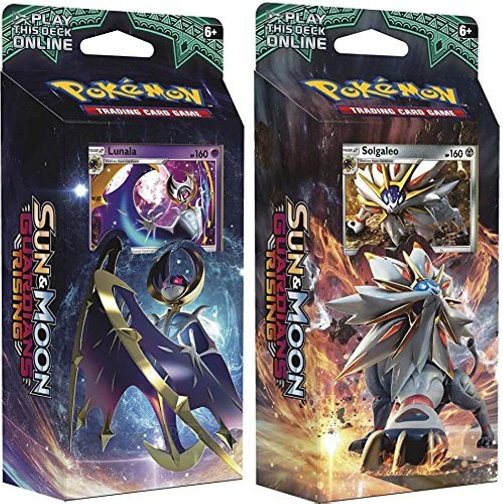 Pokemon TCG: Sun & Moon Guardians Rising, Bundle Of Two 60-Card Theme Collectors Emporium NY Pokemon TCG: Sun & Moon Guardians Rising, Bundle Of Two 60-Card Theme Collectors Emporium NY