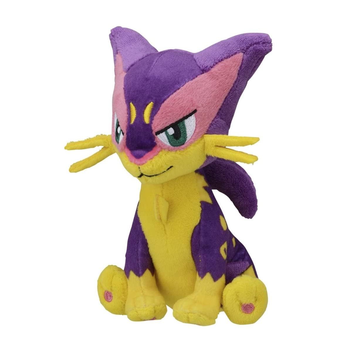 Pokemon Center: Sitting Cuties: Liepard Plush # 510 - Generation 5 - 6 In