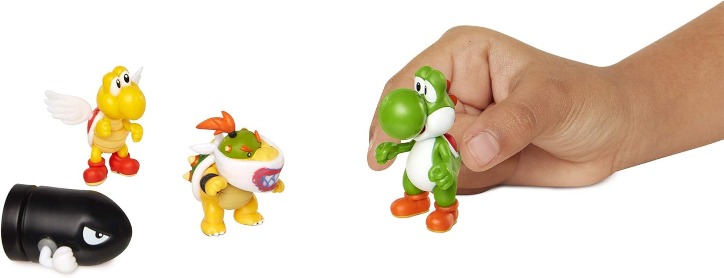 World of Nintendo Super Mario 2.5" Bowser Jr. Mini Figure