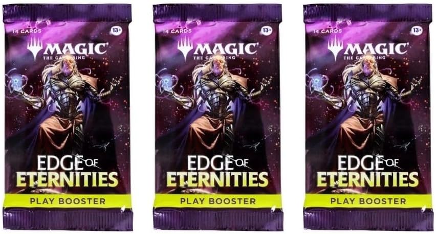 3 Packs MTG Play Booster Pack Lot MTG Edge of Eternities