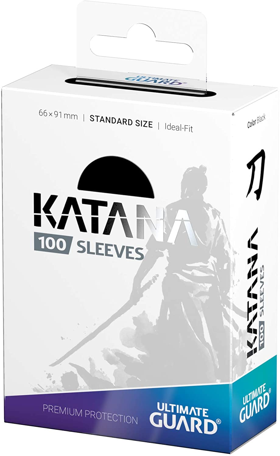 Ultimate Guard Katana Card Sleeves - Standard Size 100ct - Black