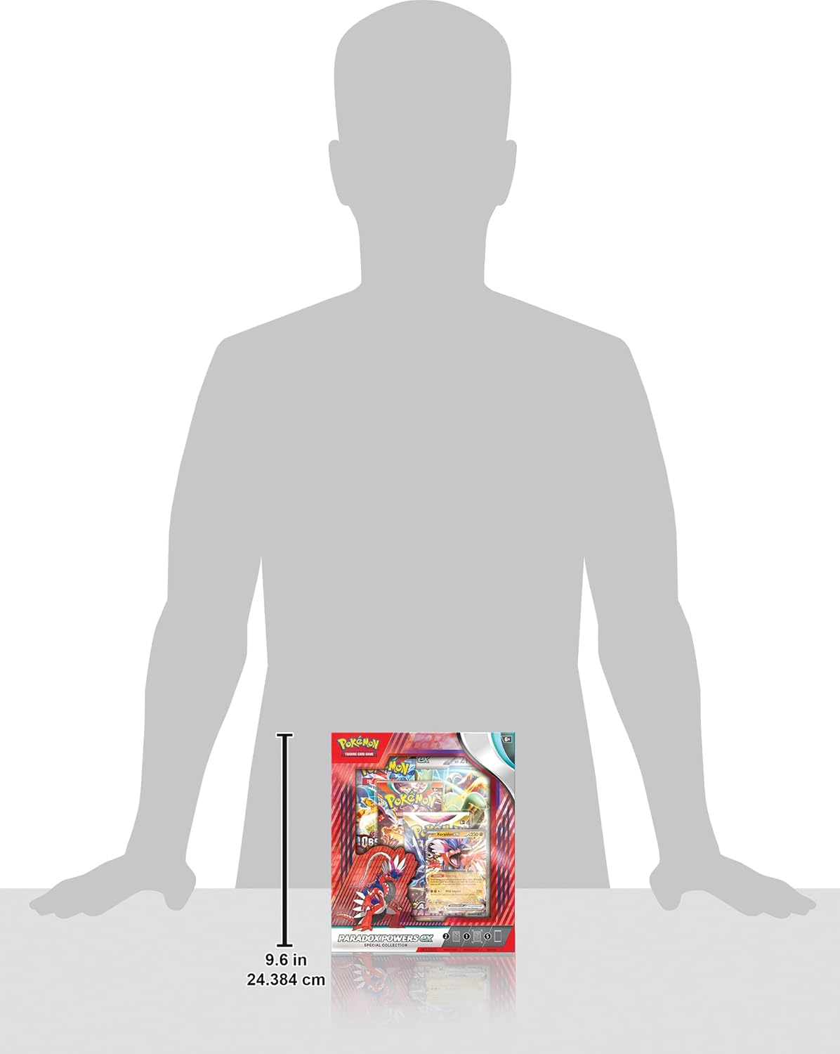 Pokemon TCG: Paradox Powers ex Special Collection - 5 Packs, Promos