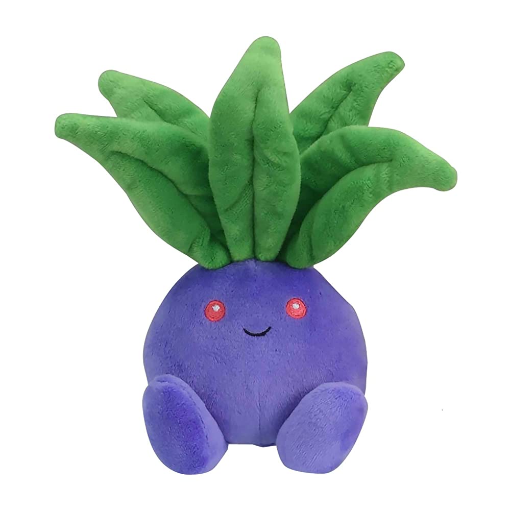 Pokemon Center: Sitting Cuties: Oddish Plush # 43 - Generation 1 - 6 In