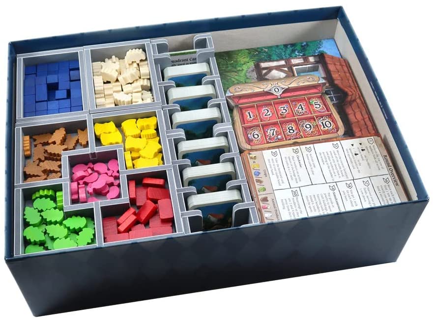 Folded Space Hallertau Board Game Box Inserts