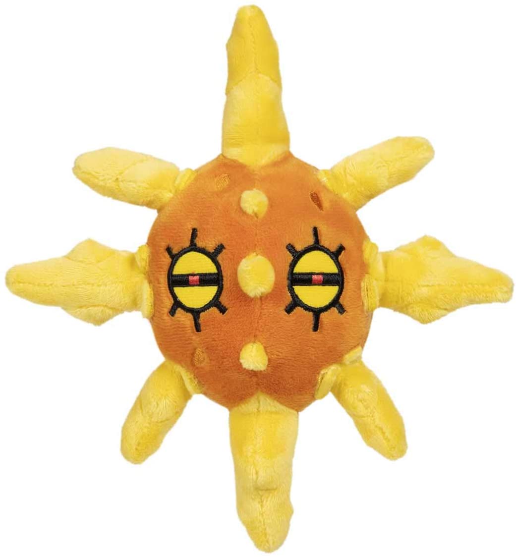 Pokemon Center: Sitting Cuties: Solrock Plush # 338 - Generation 3 - 6 In