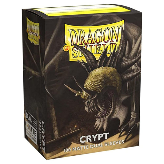 Dragon Shield Dual Matte Crypt Standard Size 100 ct Card Sleeves Individual Pack
