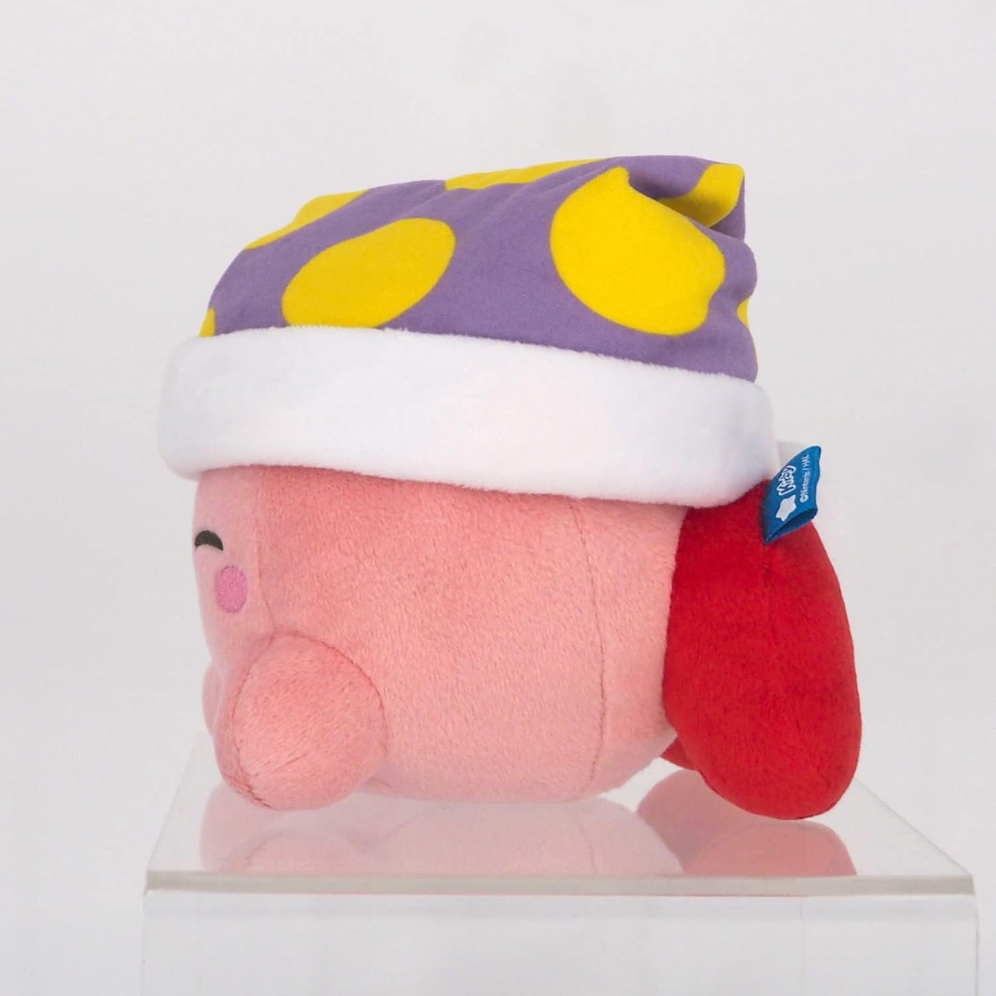SAN-EI KP61 Kirby All Star Collection Sleep Kirby Plush Toy, Size S, Height 4.7 inches (12 cm)