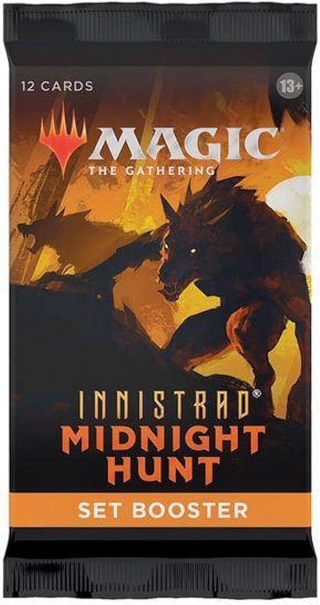 Magic: The Gathering - Innistrad Midnight Hunt Set Booster Pack - 12 Cards