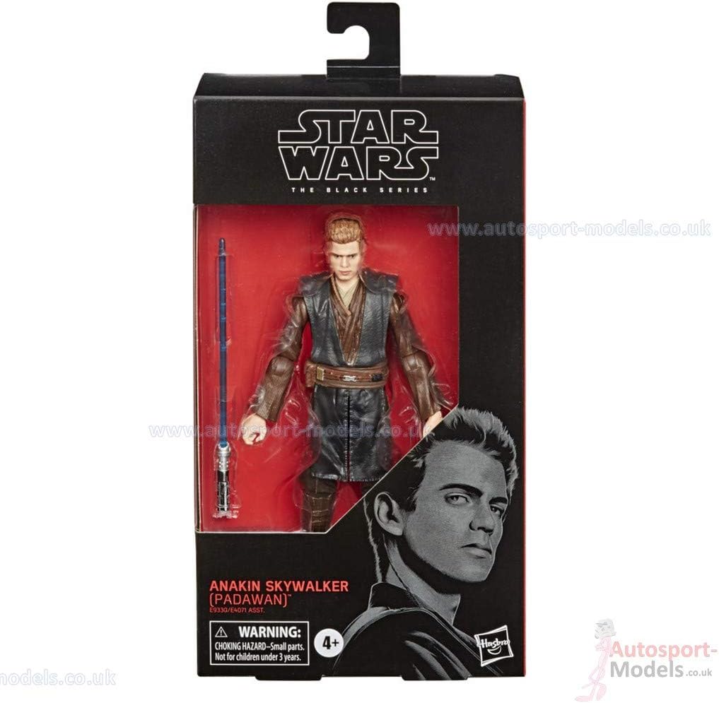 STAR WARS The Black Series Anakin Skywalker (Padawan) Toy 6" Scale Attack of The Clones Collectible Figure, Ages 4 & Up