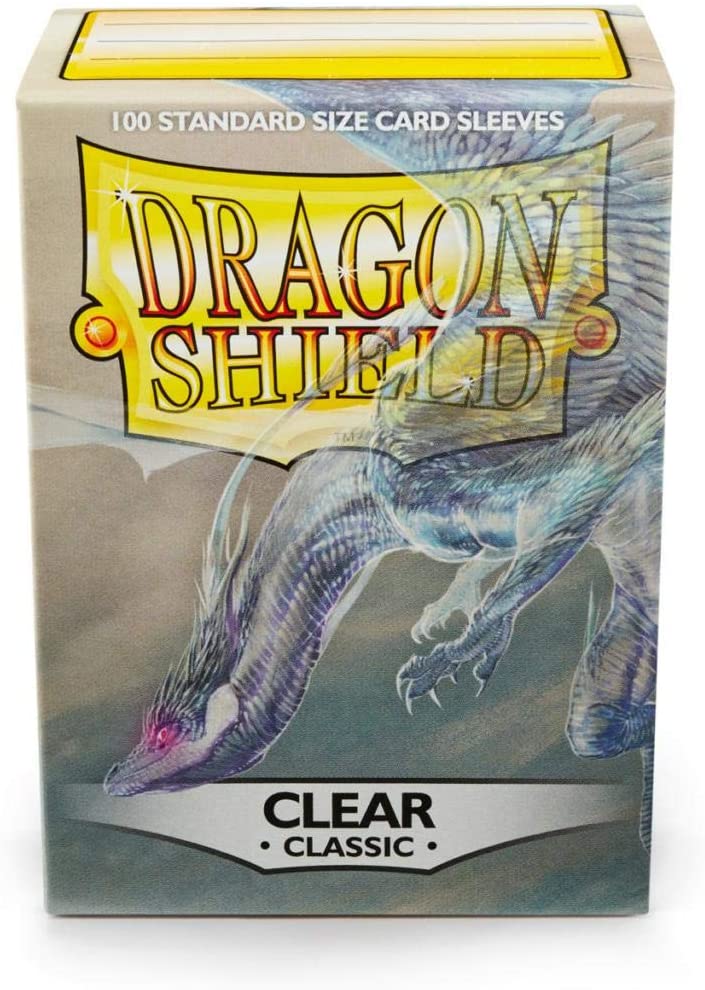 Dragon Shield 100ct Standard Card Sleeves - Classic Clear