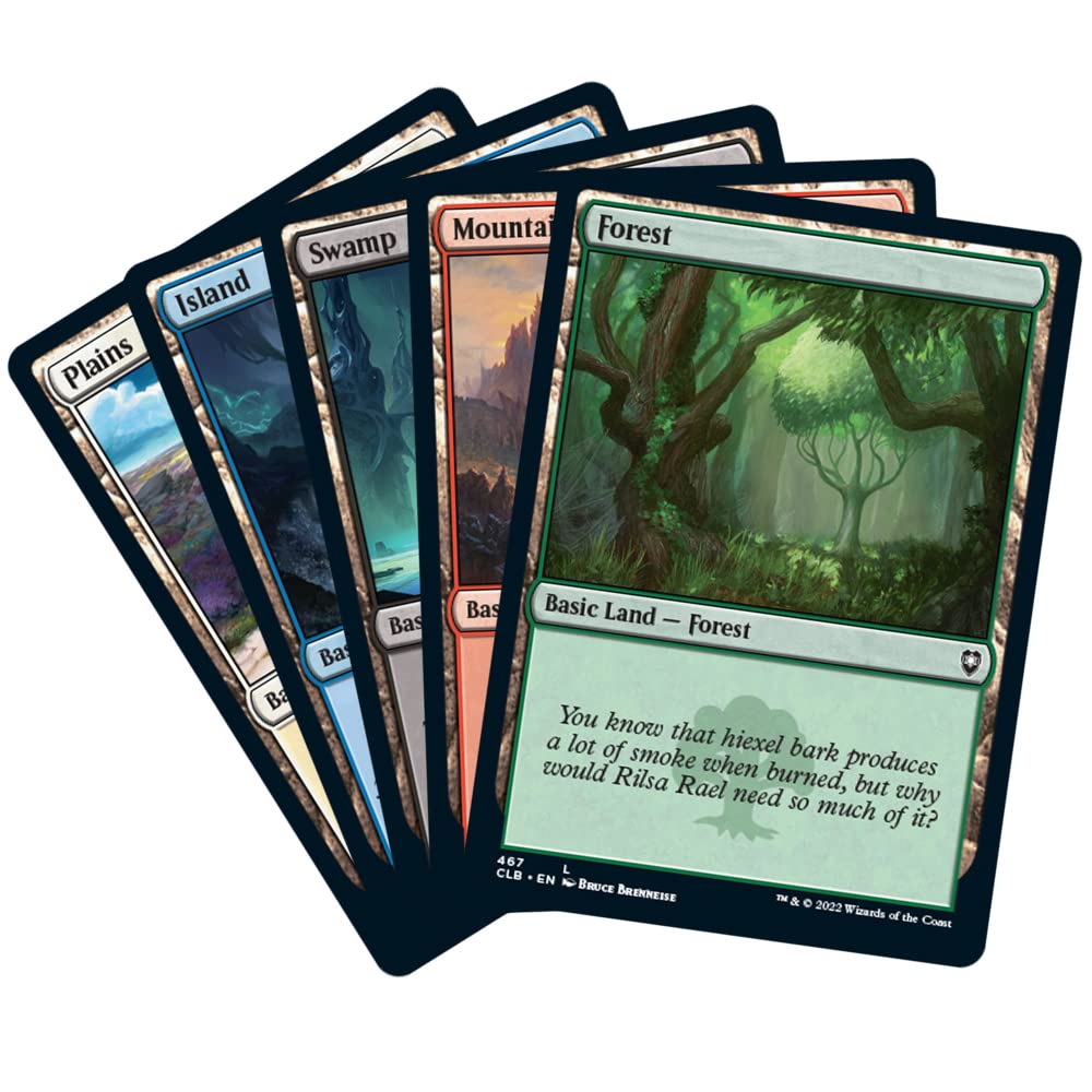 Magic: The Gathering Commander Legends: Battle for Baldur’s Gate Bundle | 8 Set Boosters + Accessories