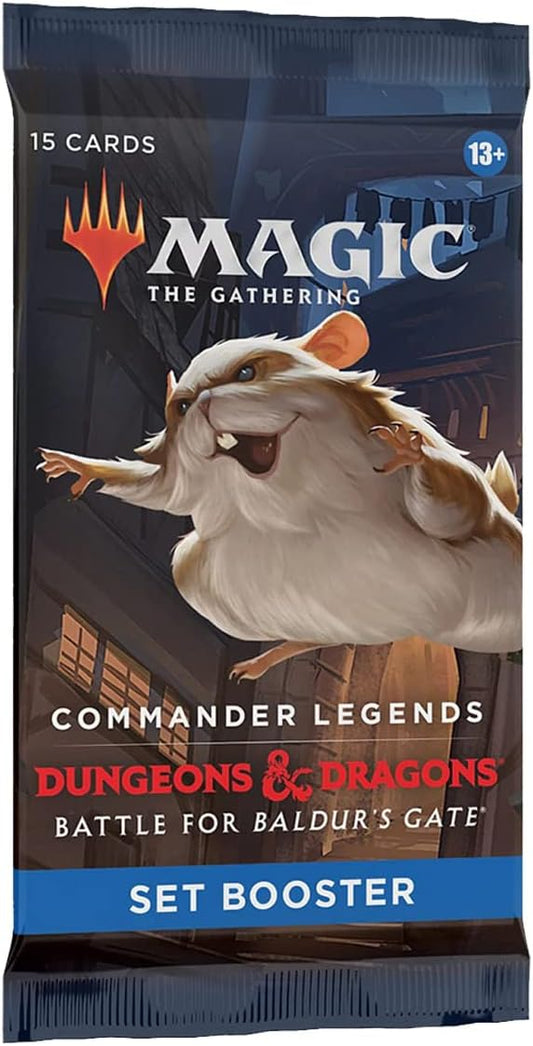 Magic The Gathering D&D Battle for Baldur's Gate Commander Legends Set Booster PACK