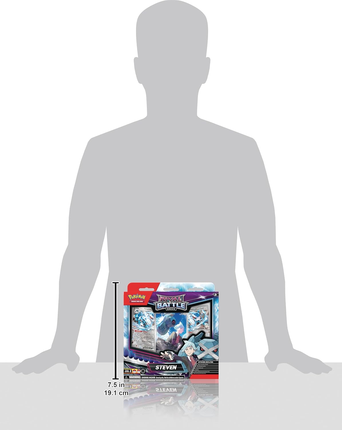 Pokemon TCG: Rival Battle Deck — Steven (60 Cards) - Presale Ships 05/16/2025