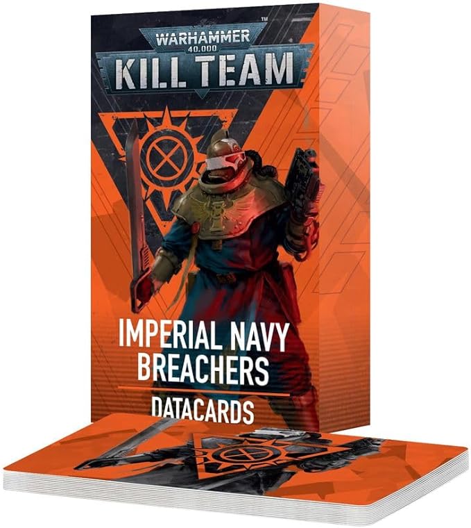 Games Workshop - Warhammer 40K Kill Team - Imperial Navy Breachers 2024 Datacards