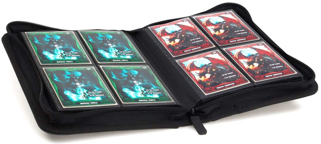 Ultimate Guard 4 Pocket Zipfolio Xenoskin Deck Case, Red