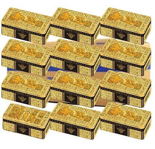 Yu-Gi-Oh! 2021 Tin of Ancient Battles Mega Booster Packs CASE of 12 TINS