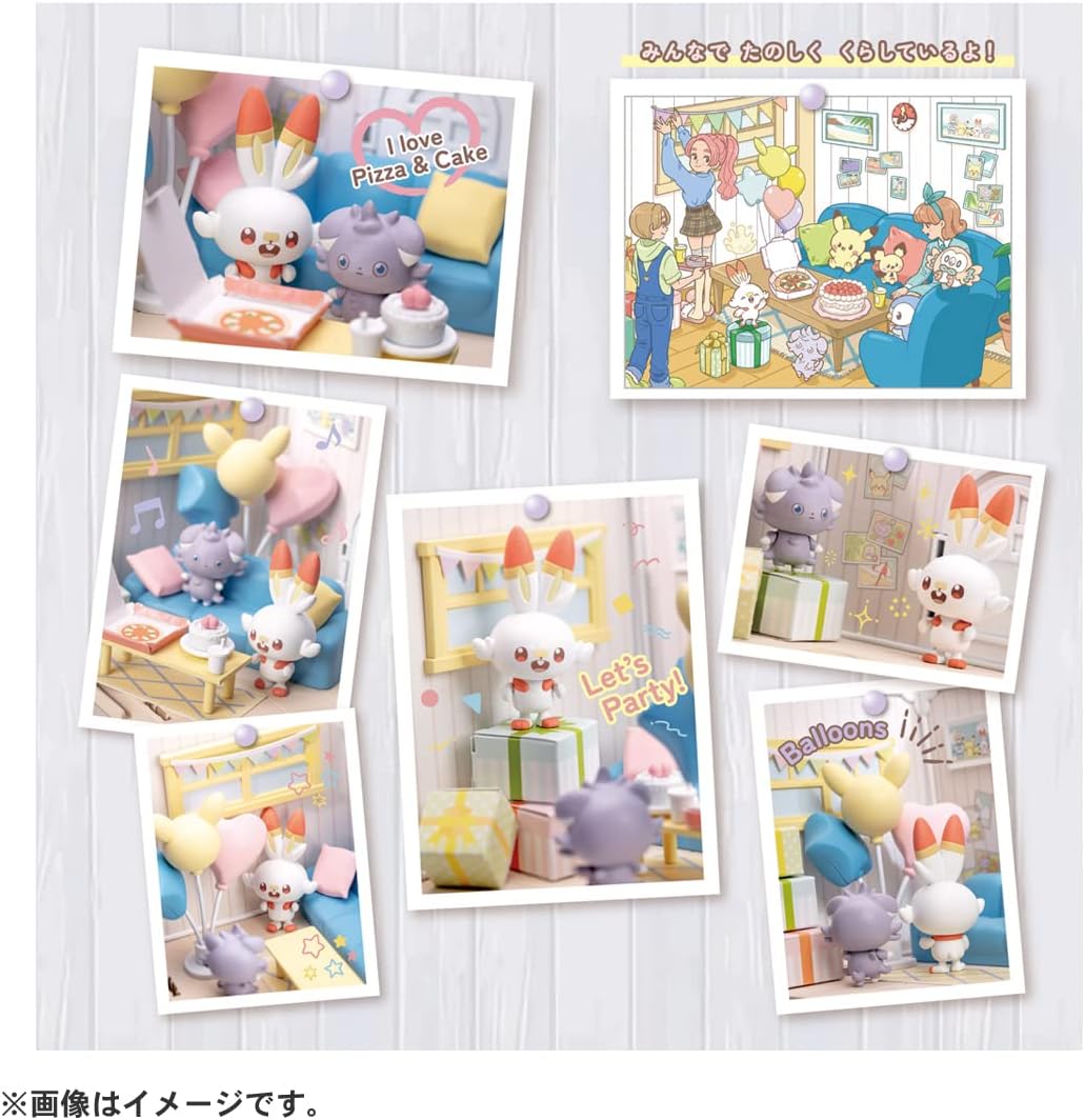 Pokemon Pokepiece House Lounge Hibunny & Nasper