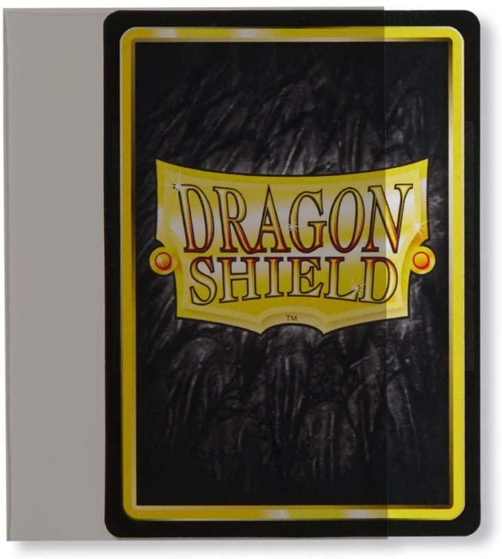Dragon Shield 100ct Standard Card Sleeves Display Case (10 Packs) - Perfect Fit Sideloader Smoke