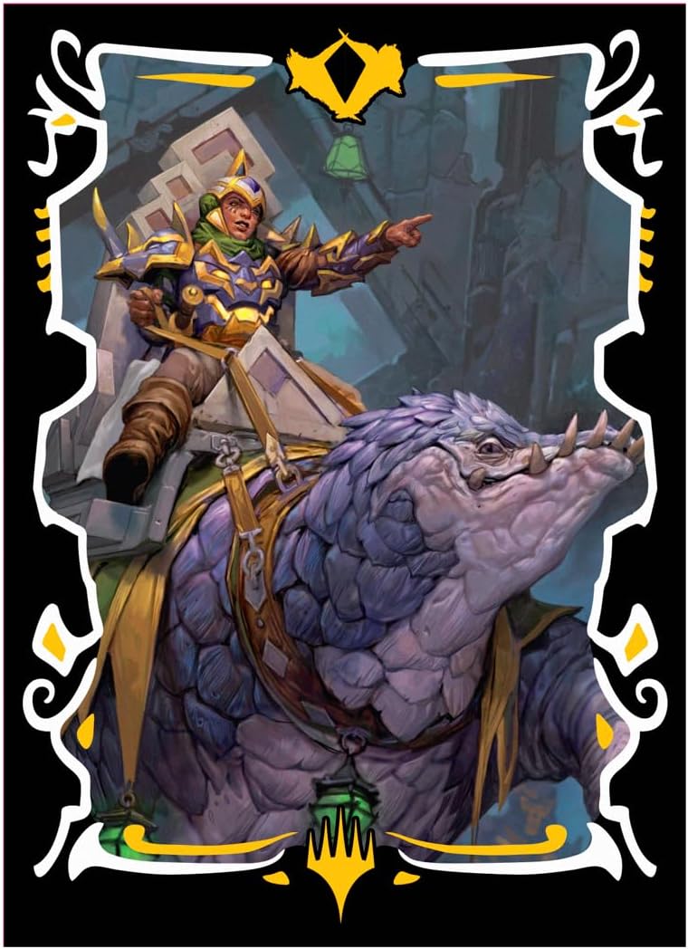 Ultra PRO - Tarkir Dragonstorm Felothar The Steadfast (Abzan Armor Commander Deck) 100ct Deck Protector Sleeves for Magic: The Gathering | Magic Gathering Accessories MTG Card Protection TCG Sleeves
