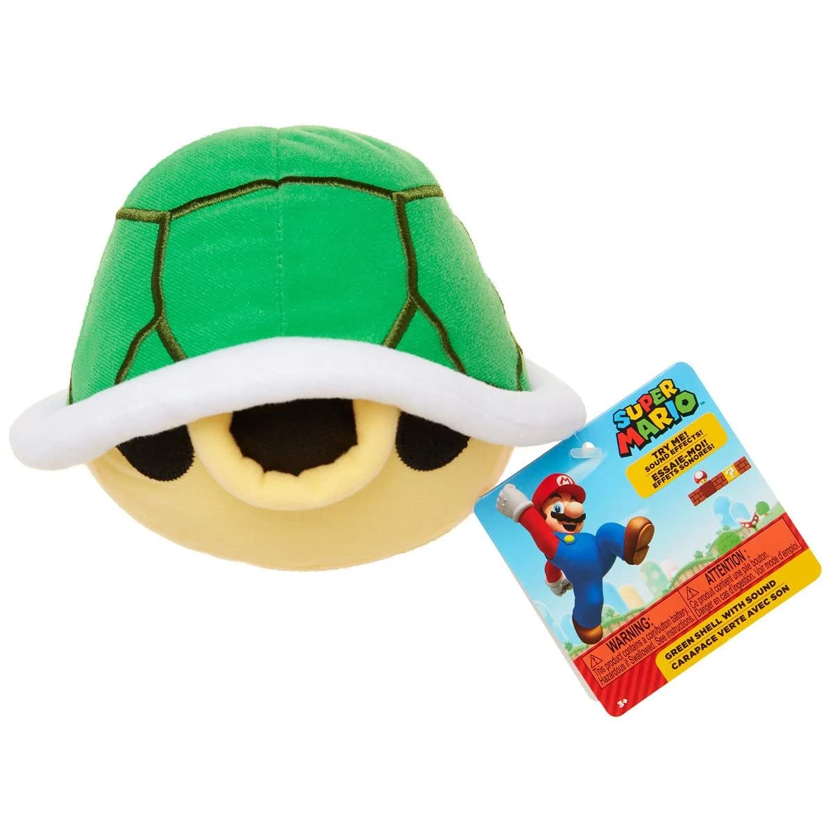 Jakks Pacific Green Turtle Shell 6 Inch Sound Effect Plush