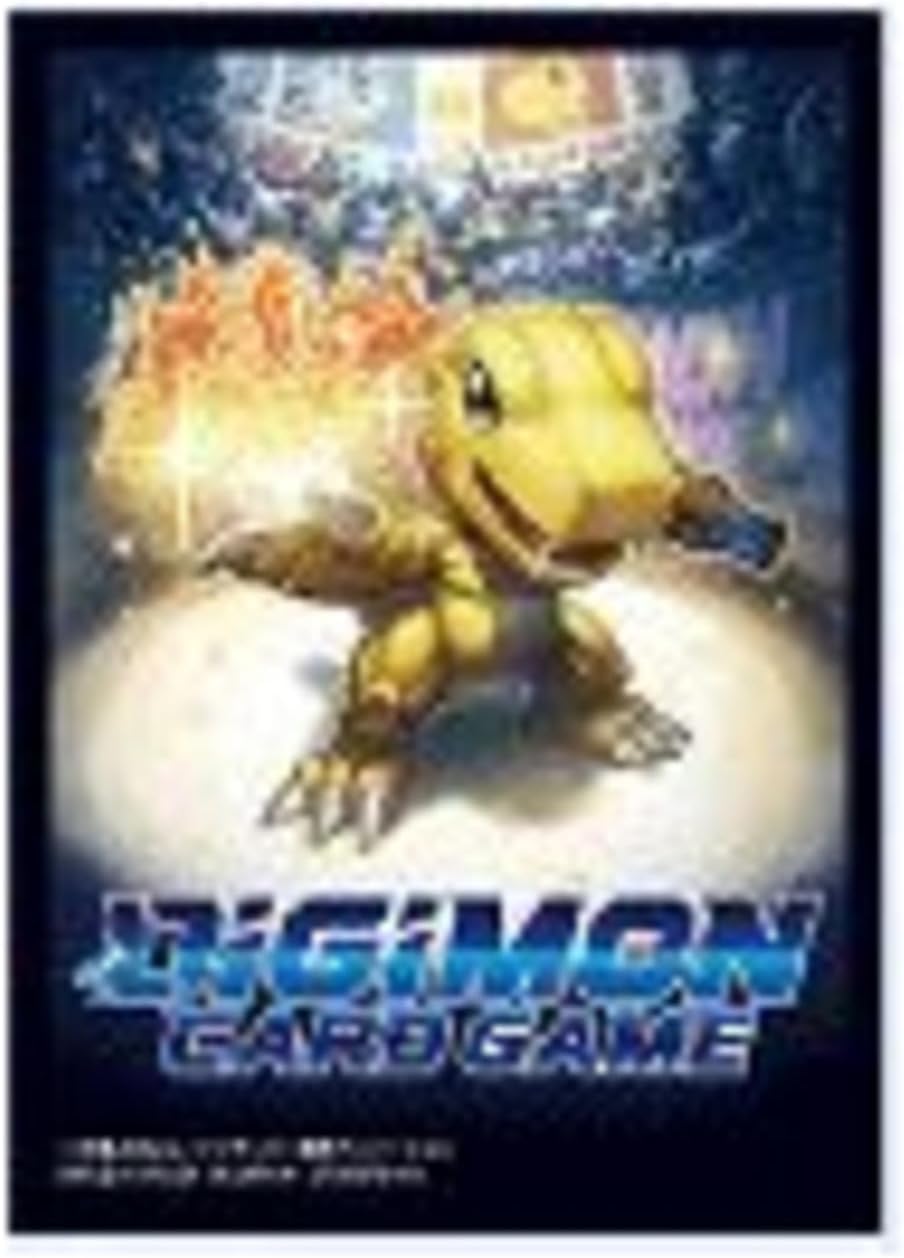 Digimon Card Game Official Sleeves - Digimon 3rd Anniversary Agumon Card Sleeves 2024 (60-Pack)
