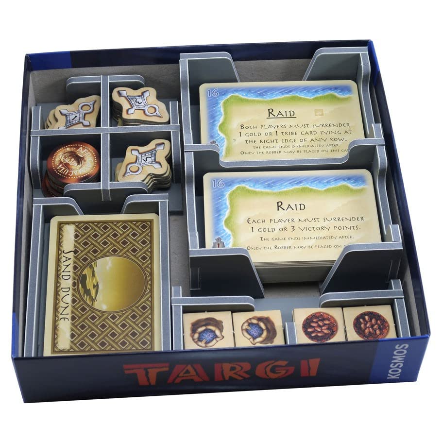 Folded Space Targi and The Expansion Board Game Box Inserts