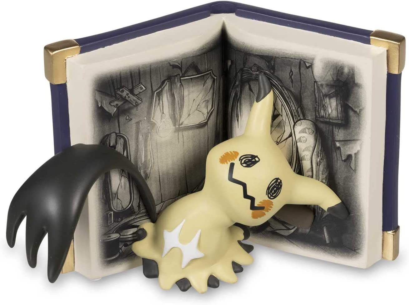 Pokemon Scary Stories Figure - Pokemon Center × Vic Lee - Story of Mimikyu