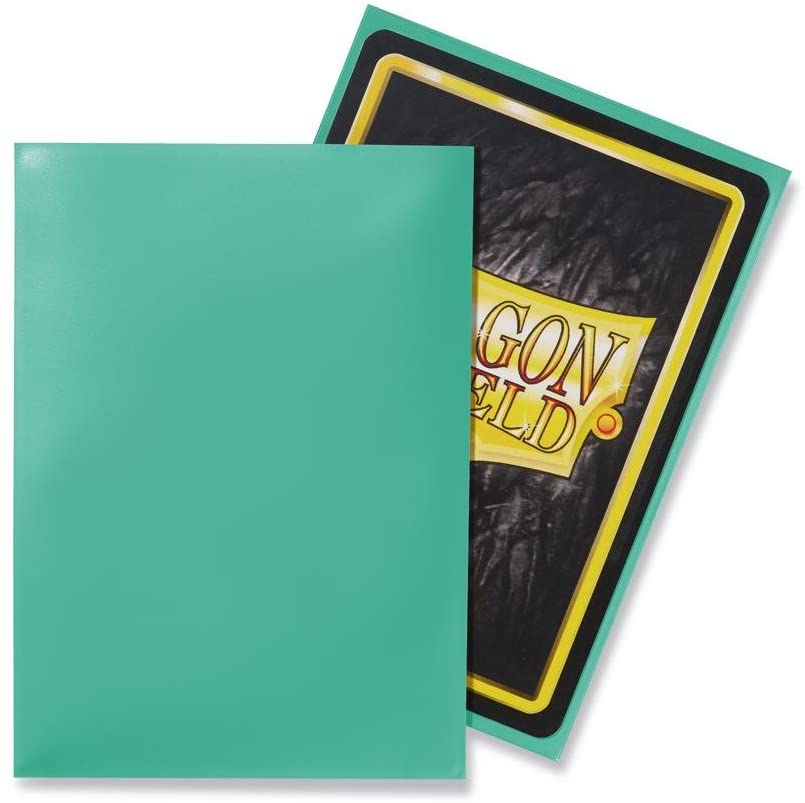Dragon Shield 100ct Standard Card Sleeves Display Case (10 Packs) - Classic Mint
