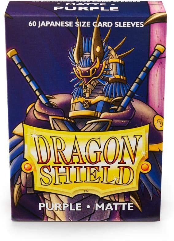 Dragon Shield 60ct Japanese Mini Card Sleeves - Matte Purple