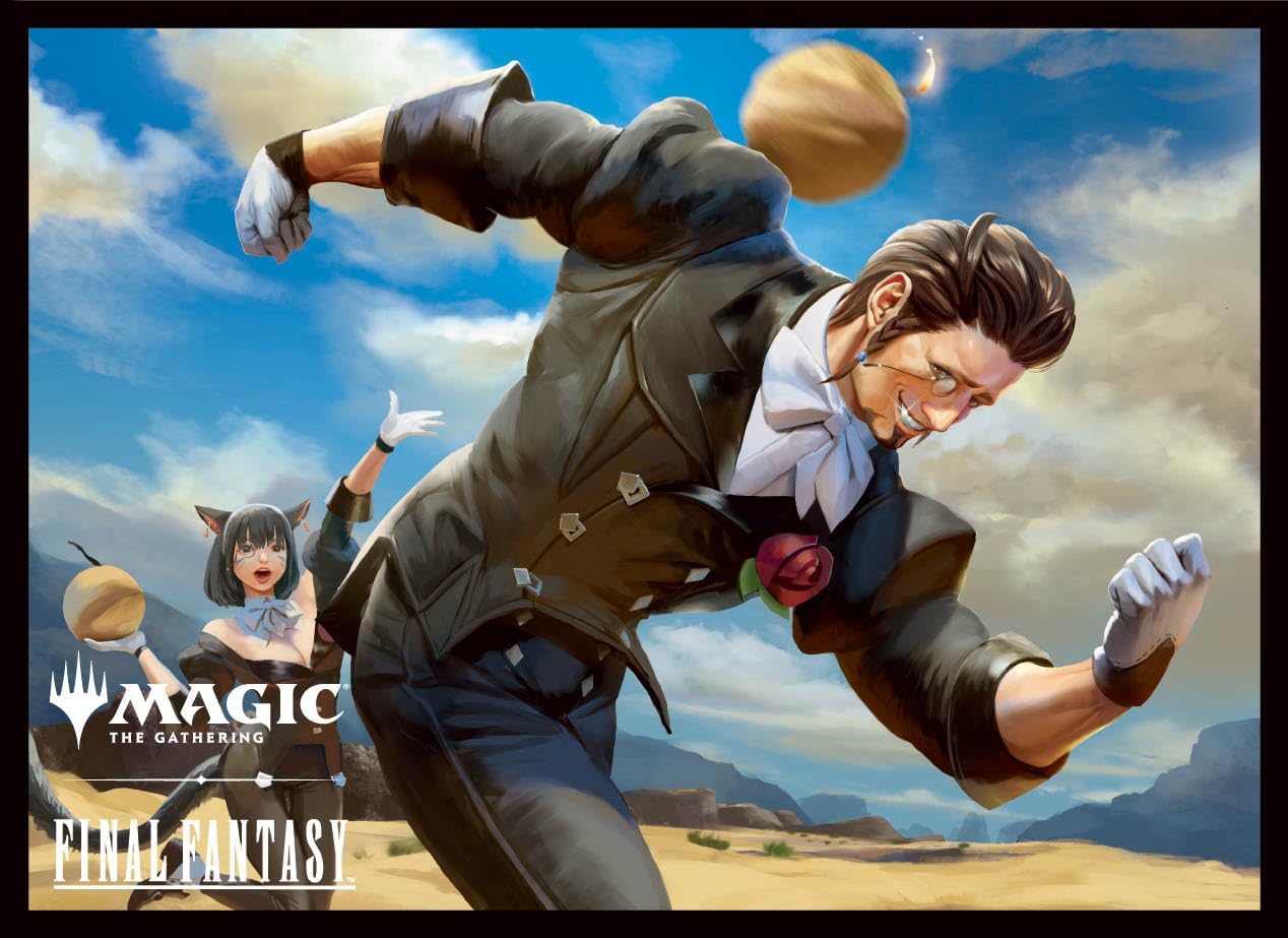 Magic: The Gathering - Final Fantasy Players Card Sleeve - Hildibrand Manderville (MFS-27)
