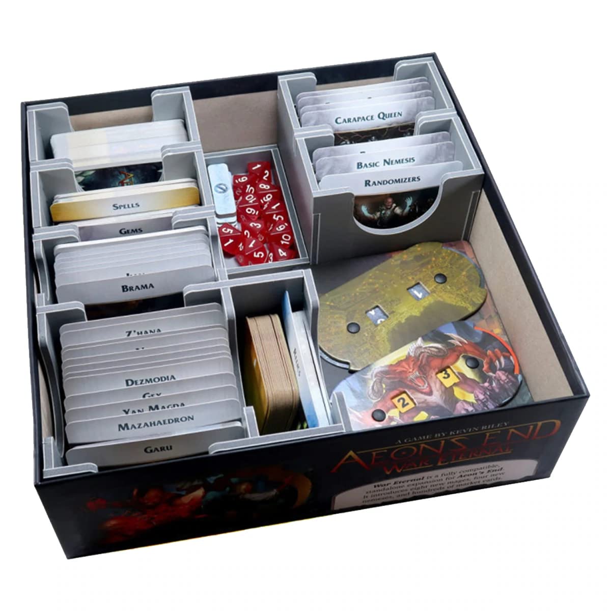 Folded Space Board Game Box Inserts Aeon's End Game Accessory