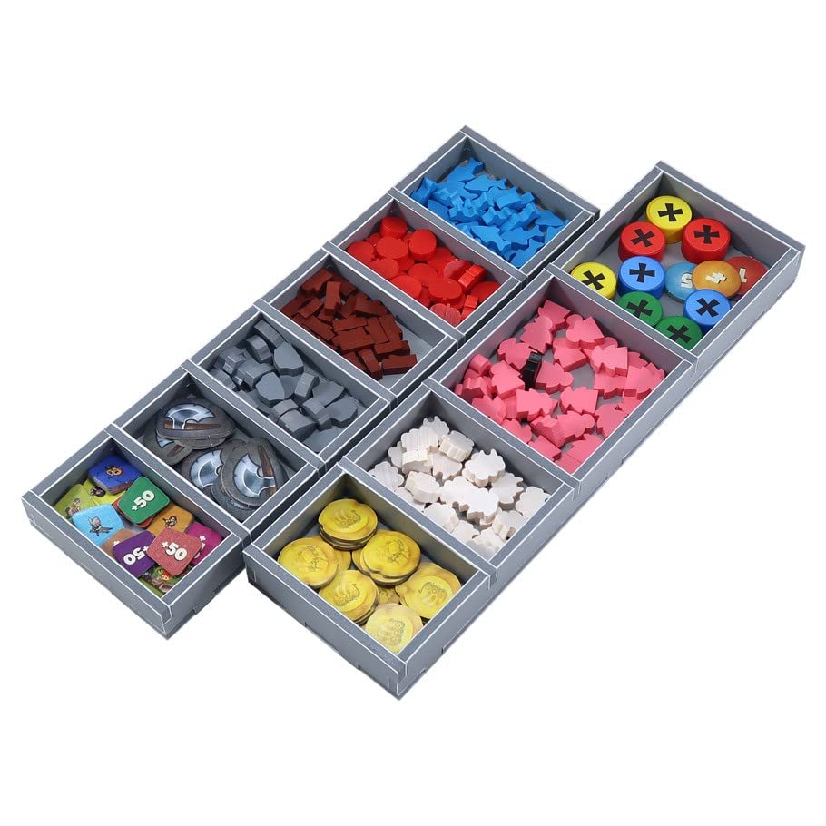 Folded Space Imperial Settlers and Empires of The North Board Game Box Inserts