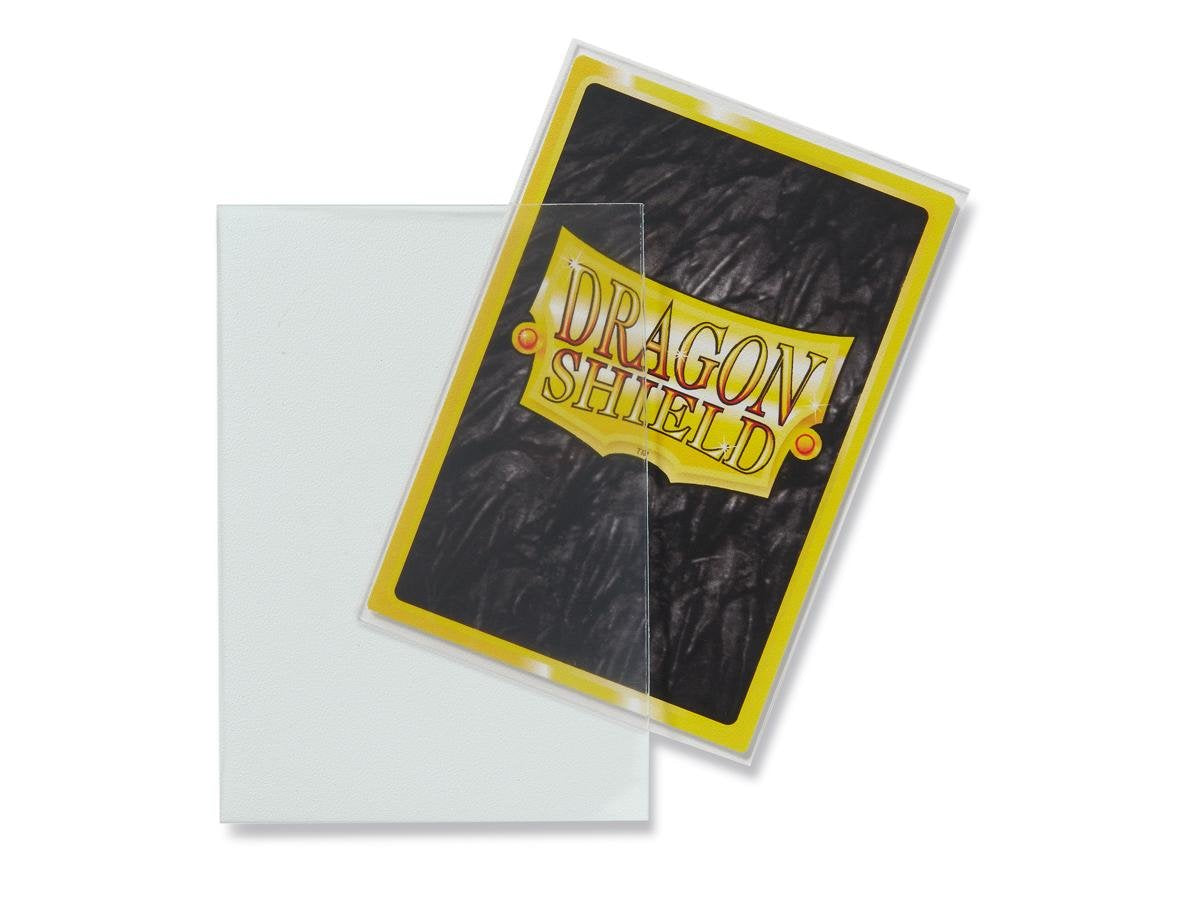 10 Packs Dragon Shield Matte Mini Japanese Clear 60 ct Card Sleeves Display Case
