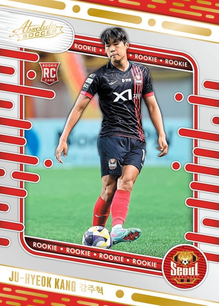 Panini 2025 Absolute K League Soccer Hobby Trading Card Box (3 Autograph or Memorabilia Cards Per Box)