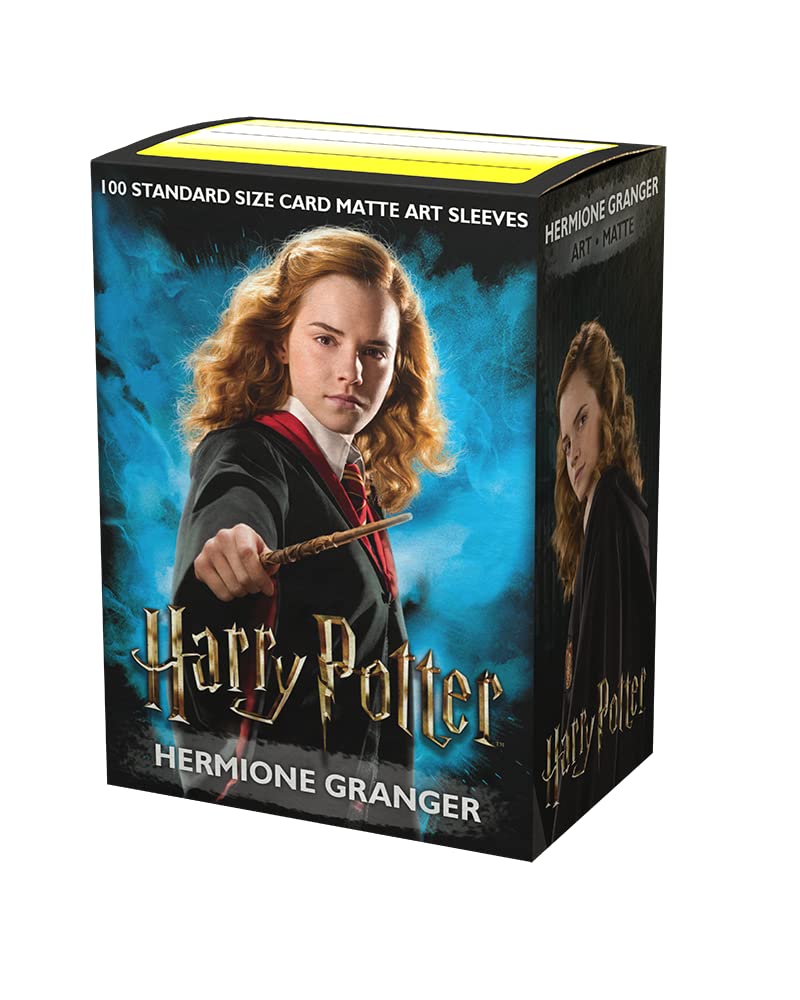 Arcane Tinmen Dragon Shield Sleeves - Matte Art 100 CT - MGT Card Sleeves - Compatible with Magic The Gathering Card Sleeves Pokemon and Other Card Games - Hermione Granger, ART16020