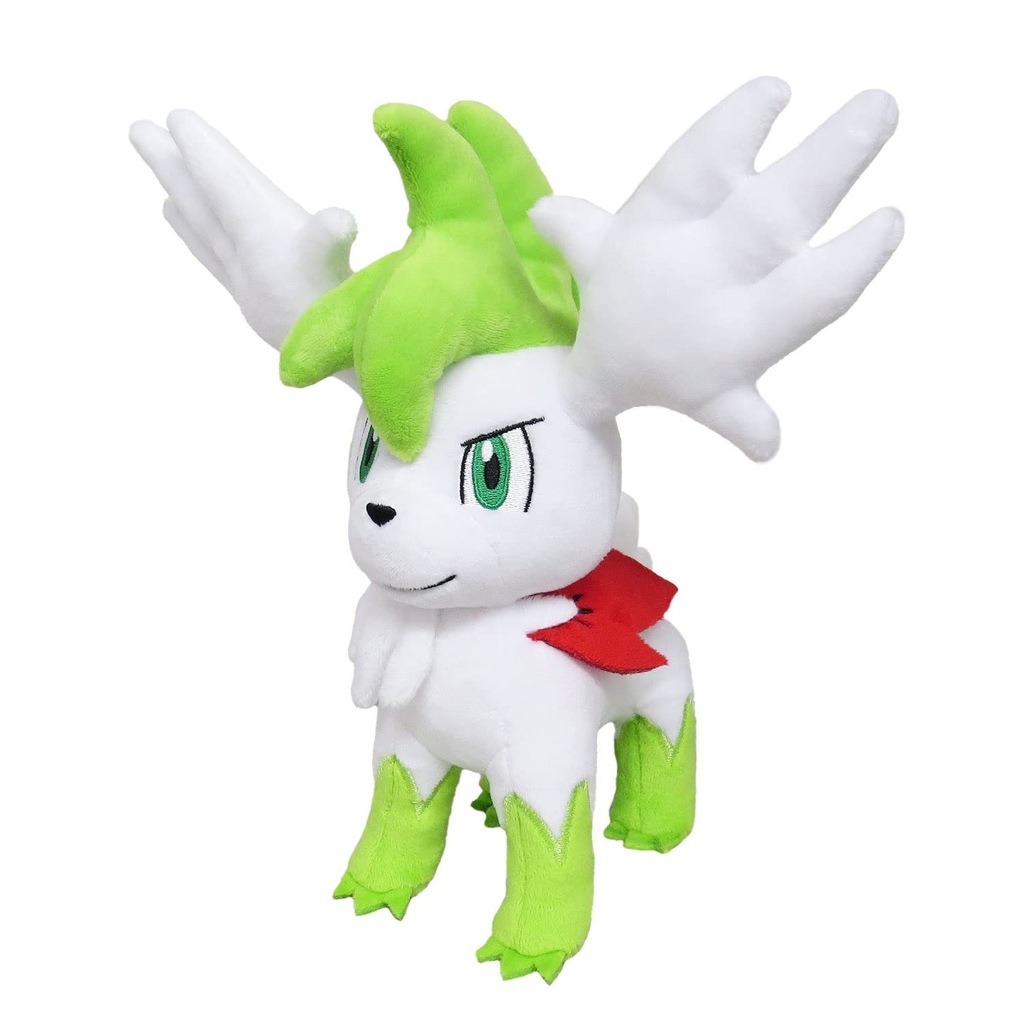 Sanei Boeki PP220 Pokemon All Star Collection, Sheimi (Sky Form) (S) Plush Toy, Height 8.7 inches (22 cm)