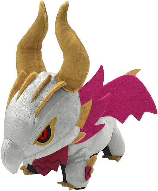 Capcom Monster Hunter Rise Sunbreak Deformed Plush Mel Zena, Approx. H 7.9 inches (200 mm), Polyester