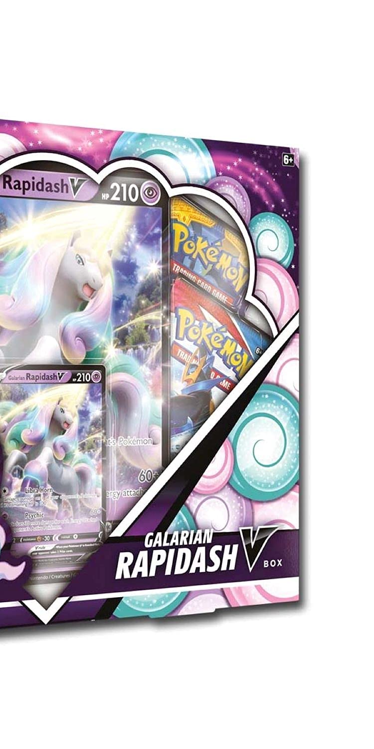 Pokemon TCG: Galarian Rapidash V Box