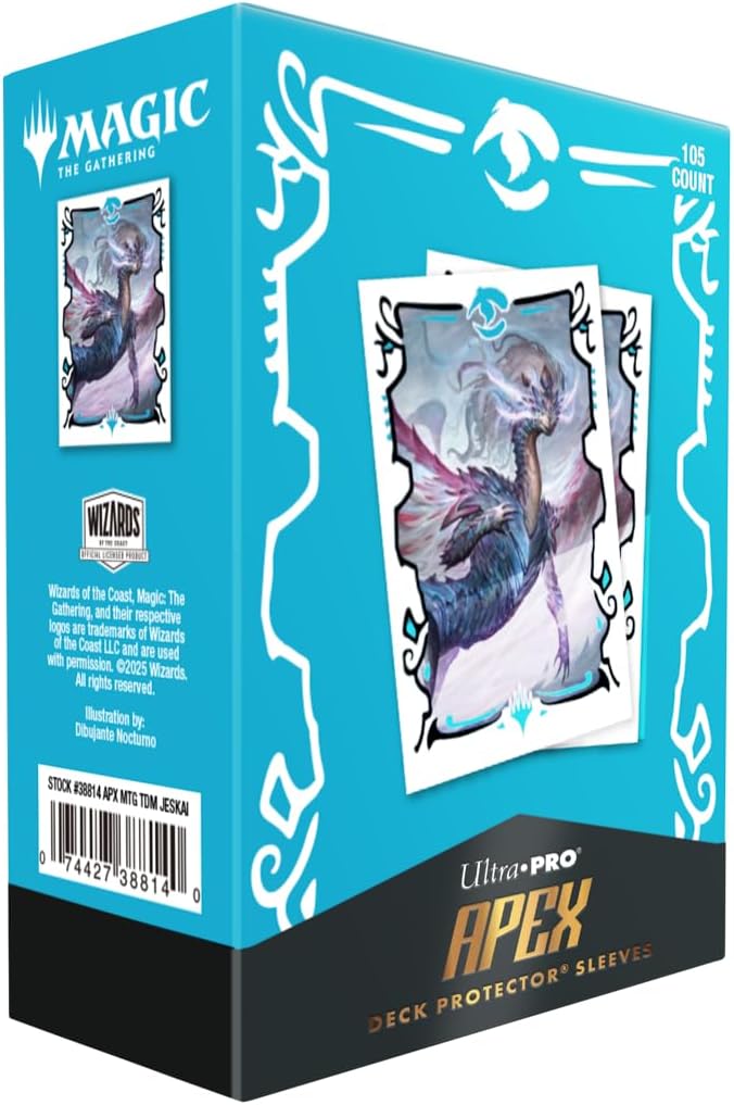 Ultra PRO - Tarkir Dragonstorm Shiko, Paragon of The Way 105ct APEX Deck Protector™ Sleeves for Magic: The Gathering