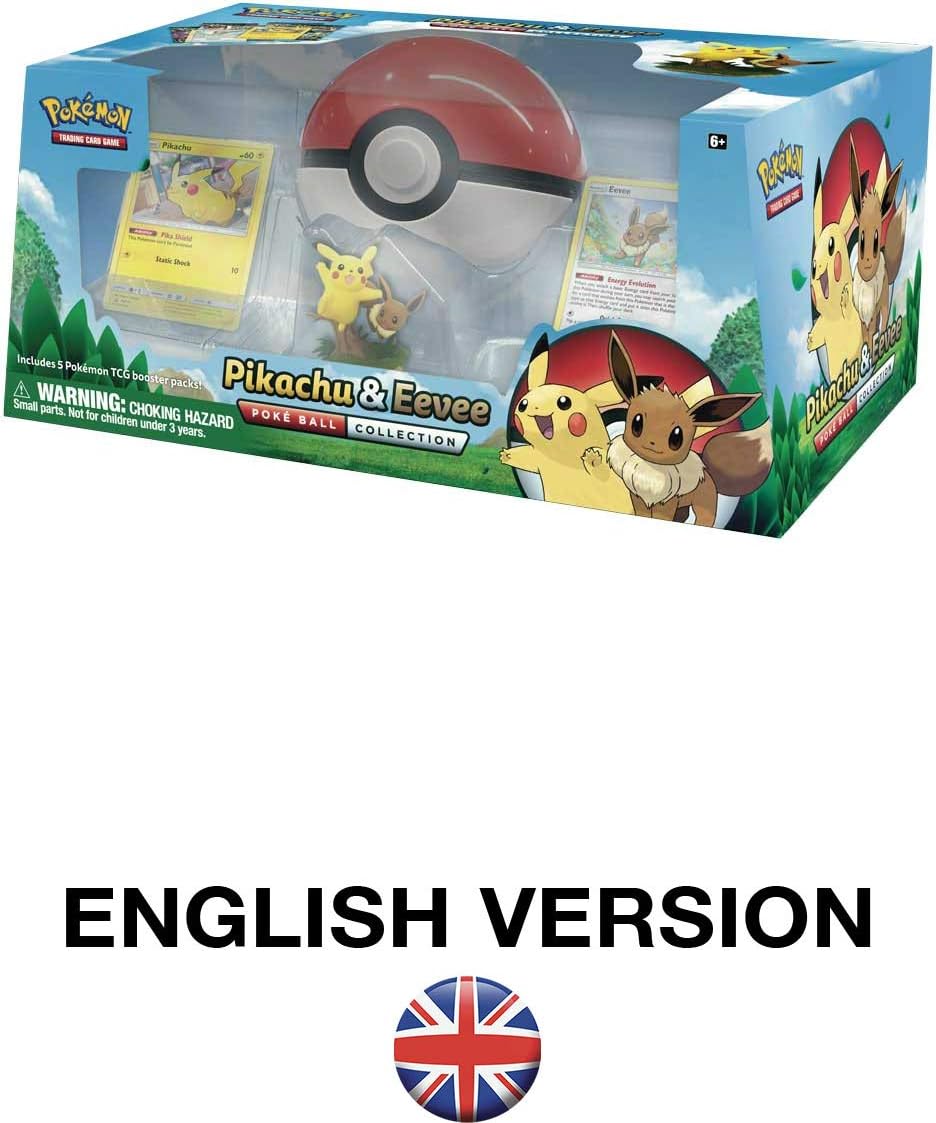 POKEMON Pikachu and Eevee Pokeball Collection