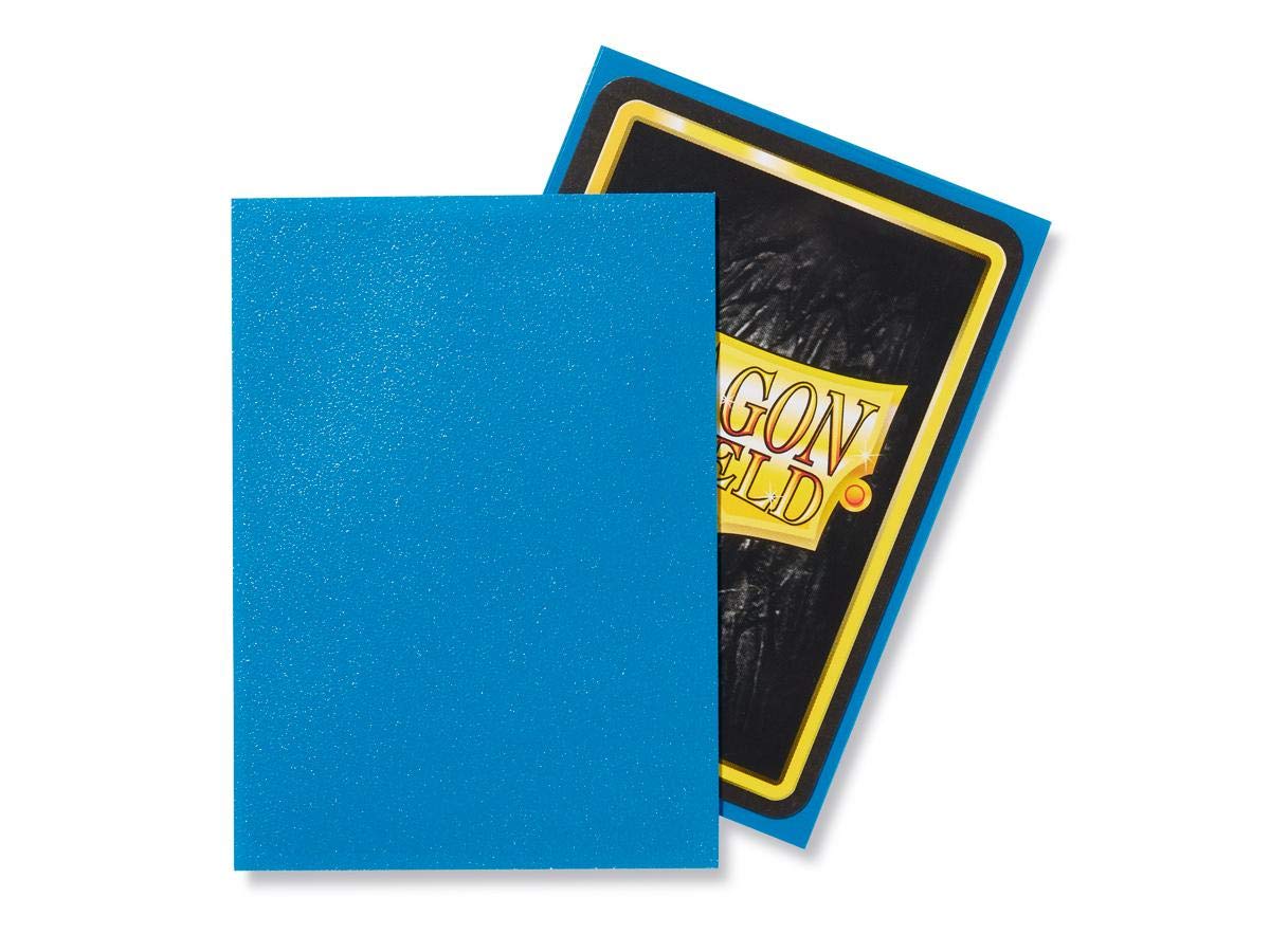 10 Packs Dragon Shield Matte Sapphire Standard Size 100 ct Card Sleeves Display Case