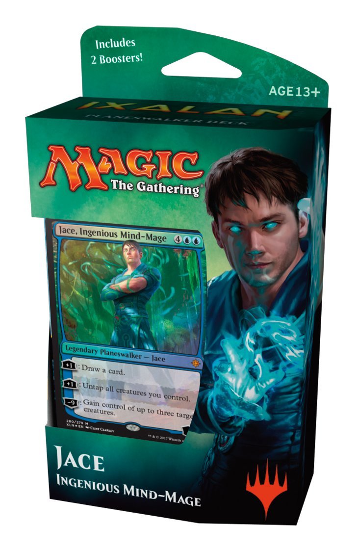 Magic The Gathering: IXALAN Planeswalker Deck - Jace - Ingenious Mide-Mage